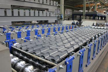 Máquina de conformação de rolos para ladrilhos esmaltados de alta velocidade